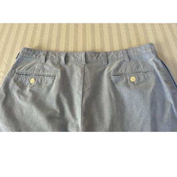 Jos. A. Bank Stay Cool Pleated Chambray (Light Blue) Shorts - Size 38 - Picture 6 of 8